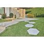 MARKSTEN HEKSAGON QUARZITE BIANCA VIT 600X520X20 MM