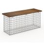 GABION GABIONA BÄNK CUMARU 105X50X40CM