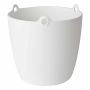 AMPEL ELHO BRUSSELS HANGING BASKET 18CM VIT