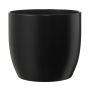 INOMHUSKRUKA KERAMIK BASEL 21CM MATTSVART 