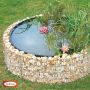 TRÄDGÅRDSDAMM BELISSA GABION 146 CM