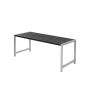 TRÄDGÅRDSMÖBEL PLUS BORD/BÄNKSET 186X77CM SVART