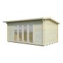 STUGA PALMAKO INES OBEHANDLAD 13,7M²