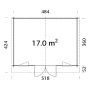 STUGA PALMAKO KLARA 17M²