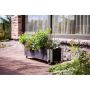 PLANTERINGSLÅDA 120X40X19,5CM SVART 