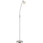 GOLVLAMPA GLOBO ELLIOTT 145CM SILVER  