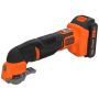 MULTIMASKIN BLACK+DECKER BDCOS18D1K-QW 18V 1X2,0AH