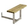 PÅBYGGNADSDEL PLUS TILL BASIC BÄNKSET TRYCKIMPREGNERAD 77X41 CM