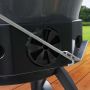 KOLGRILL BROIL KING KEG 5000 MED RÖK Ø47CM