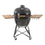 KOLGRILL KAMADO SUMO MAXI 25" Ø64CM SVART