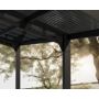 CARPORT CANOPIA SYDNEY WAVE 3X6M SVART