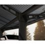 CARPORT CANOPIA SYDNEY WINGS 6X6M SVART