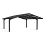 CARPORT CANOPIA SYDNEY 6X6M SVART