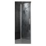 DUSCHDÖRR CAMARGUE SKÄRGÅRD RUND DEKORGLAS 100  CM