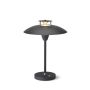 BORDSLAMPA HALO DESIGN STEPP 1-2-3 LED BATTERI SVART
