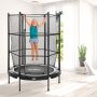 TRAMPOLIN SALTA JUNIOR 139X189CM + NÄT SVART 