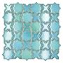MOSAIK STAR GRÖN BLANK 29,6X29,6X0,6CM PRIS PER ARK