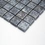 MOSAIK NATURSTEN ANTIK MARMOR SVART 2,3X2,3CM PRIS PER ARK