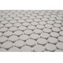 MOSAIK PENNY ROUND LIGHT GREY 31,5X29,4CM PRIS PER ARK