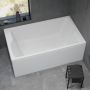 BADKAR CAMARGUE SKARABORG DUO CLEAN 170X100CM VIT 