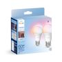 LJUSKÄLLA PHILIPS HUE ESSENTIAL A60 E27 8W 2-PACK                     