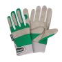 TRÄDGÅRDSHANDSKE GARDOL KONSTLÄDER GRÖN STRL 9