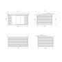 STUGA PALMAKO INES SLIDE+ 11,1M²