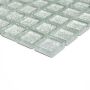 MOSAIK WELSCHEIT CRYSTAL SILVER 2,5X2,5CM PRIS PER ARK