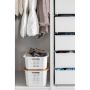FÖRVARINGSLÅDA SMARTSTORE BASKET 10L RECYCLED VIT