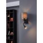 VÄGGLAMPA EGLO PASTERI STÅL SVART                               