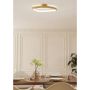 PLAFOND EGLO VALLEROSA LED VIT/GULD                             