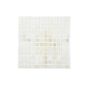 MOSAIK WELSCHEIT SQUARE WHITE METALLIC 31,5X31,5 CM PRIS PER ARK