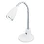 BORDSLAMPA EGLO FOX VIT/KROM