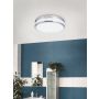 LED-PLAFOND EGLO PALERMO LED 22,5CM KROM