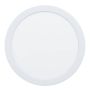 LED-PLAFOND EGLO FUEVA INFÄLLD 21,6CM VIT