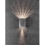 VÄGGLAMPA NORDLUX FOLD 10 GALVANISERAD 