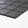 MOSAIK SQUARE UNI ANTISLIP SVART 4,65X4,65CM PRIS PER ARK