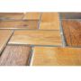 MOSAIK HERRINGBONE WOOD DARK PRIS PER ARK
