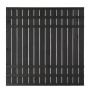 VINDSKYDD PLUS RUSTIK 180X180CM SVART