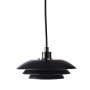 TAKLAMPA DYBERG LARSEN Ø20 PENDEL SVART