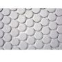 MOSAIK PENNY ROUND LIGHT GREY 31,5X29,4CM PRIS PER ARK