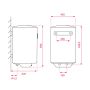 VARMVATTENBEREDARE TEKA EWH100 SMART 100L