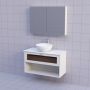 BADRUMSMÖBEL CAMARGUE AURA BOX 100CM