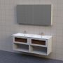 BADRUMSMÖBEL AURA BOX PORSLIN DUBBEL 140CM