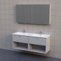 BADRUMSMÖBEL AURA BOX PORSLIN DUBBEL 140CM