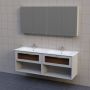 BADRUMSMÖBEL AURA BOX PORSLIN DUBBEL 160CM