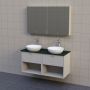 BADRUMSMÖBEL AURA BOX BÄNKSKIVA DUBBEL 120CM