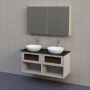 BADRUMSMÖBEL AURA BOX BÄNKSKIVA DUBBEL 120CM