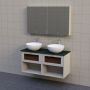 BADRUMSMÖBEL AURA BOX BÄNKSKIVA DUBBEL 120CM