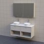 BADRUMSMÖBEL AURA BOX BÄNKSKIVA DUBBEL 120CM